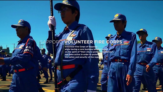 【札幌市消防団】団員募集告知・消防訓練大会2015篇